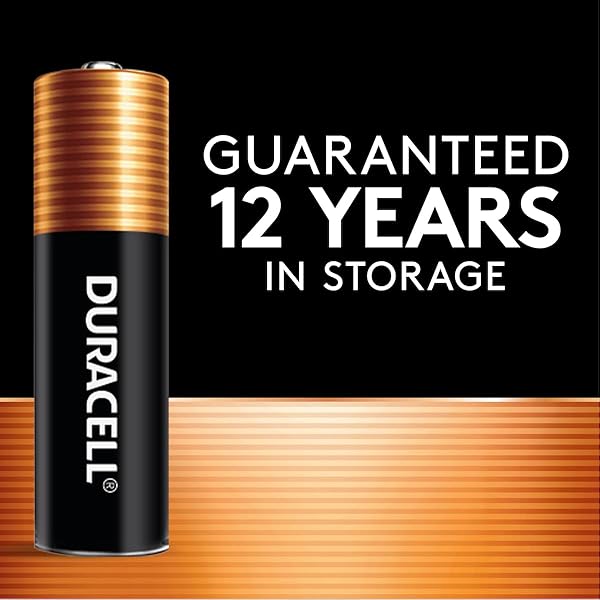 DURACELL COPPERTOP AA BATTERIES WITH POWER BOOST INGREDIENTS, 20 COUNT PACK DOUBLE A BATTERY WITH LONG-LASTING POWER, ALKALINE AA BATTERY FOR HOUSEHOLD AND OFFICE DEVICES