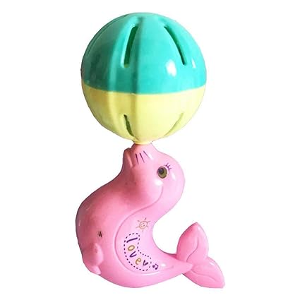 Shreeja Collections 6 Pieces Rattle Set for Babies Big Size (Toys for Infants and Toddlers)