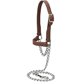 Weaver Livestock Brahma Webb Goat Halter, Medium, Brown