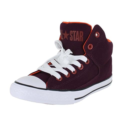 dark orange converse