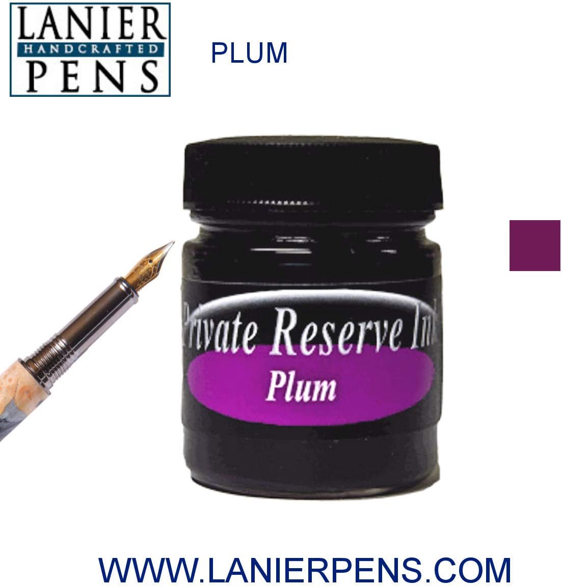 Private Reserve Ink, 60ML Ink Bottle – Plum