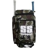 SS Camo Duffle Cricket Kit Bag | Light Weight with Attractive Design | Weather-Resistant | Spacious Storage | Comfort | Stylish and Sporty | Shoulder Straps | Special Bat Holder