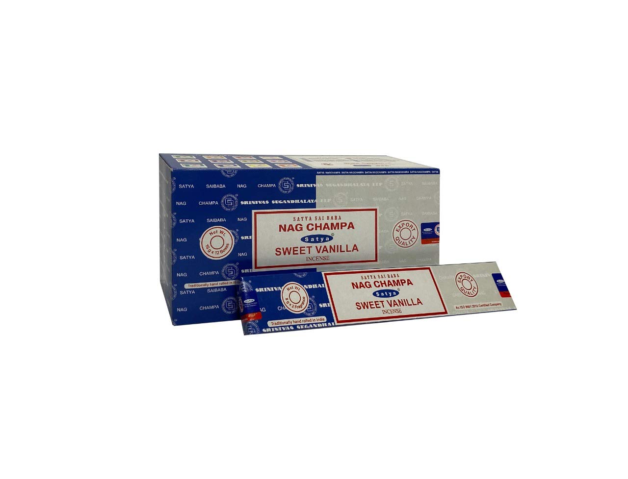 Satya Sai Baba Nag Champa & Sweet Vanilla Combo Series (with free mist spray)