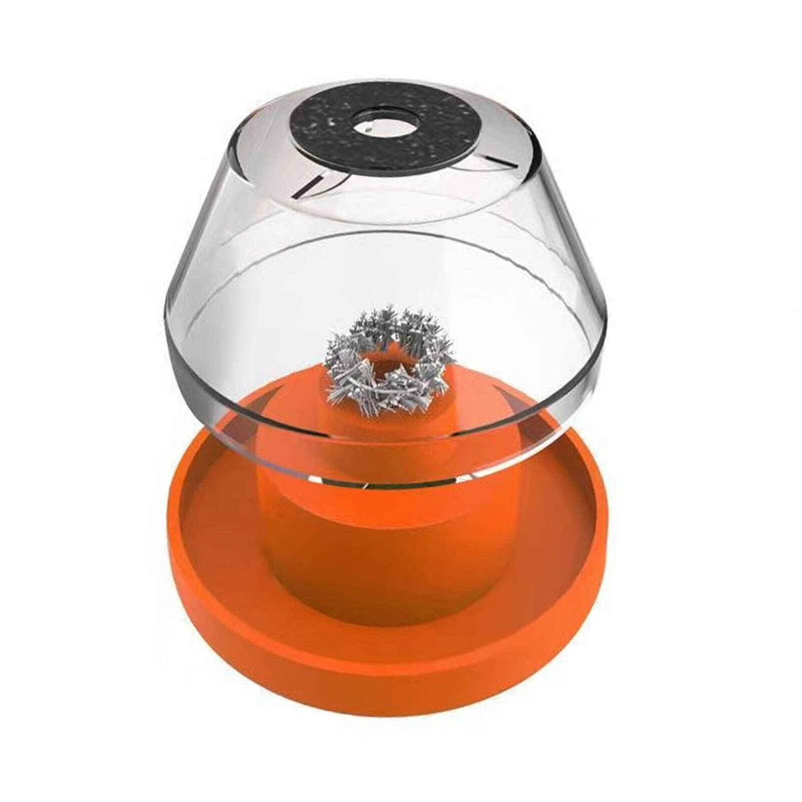 Tiardey 2Pcs Drill Dust Collector Drilling Accessories Impact Drill dust Cover for Engineering Installation - Orange