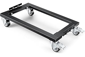 KEDSUM 2200LBS Furniture Dolly 31 in. x 17 in, Heavy Duty Moving Dolly with Reinforced Steel Frame, All Terrain Furniture Movers with Ball Bearing Wheels, Moving Cart for Heavy Items, Appliance