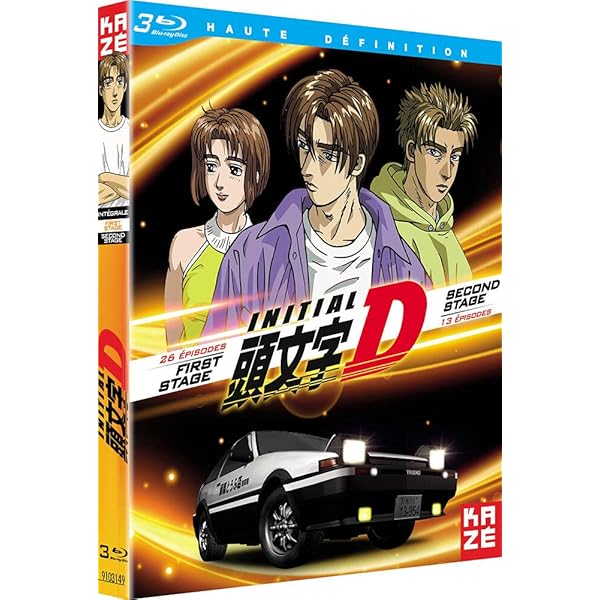Amazon.com: 頭文字[イニシャル]D Stage Series Complete Blu-ray [Blu