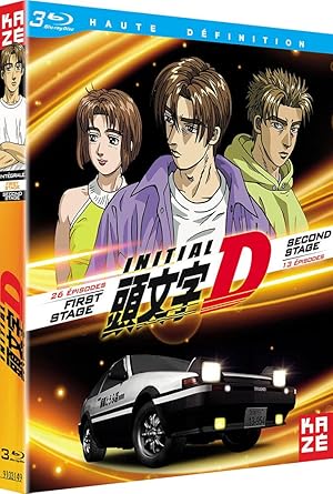 Coffret Initial D First Stage 26 Episodes Second Stage 13 Episodes Blu Ray Fr Import Amazon De Dvd Blu Ray