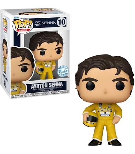 Amazon.com: Funko Pop Rides Super Deluxe: - Ayrton Senna - Lucky