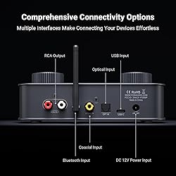 Fosi Audio K7 DAC Headphone Amp, Desktop USB C