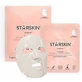 STARSKIN Close-Up 1x40g, Coconut Bio-Cellulose Firming Face Mask for all Skin Types, Face Lifting Korean Skincare Mask, Skin Elasticity Improvement and Rejuvenating Effect, K Beauty Skincare
