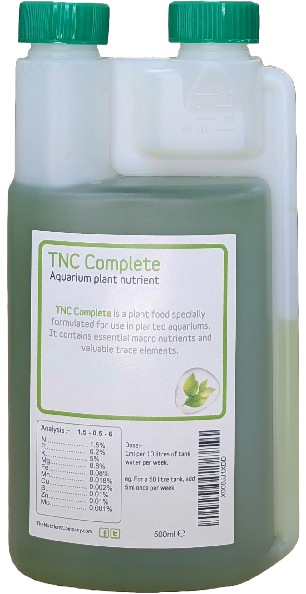 TNC Complete - Liquid Aquarium Plant Food/Aquatic fertiliser (500ml)