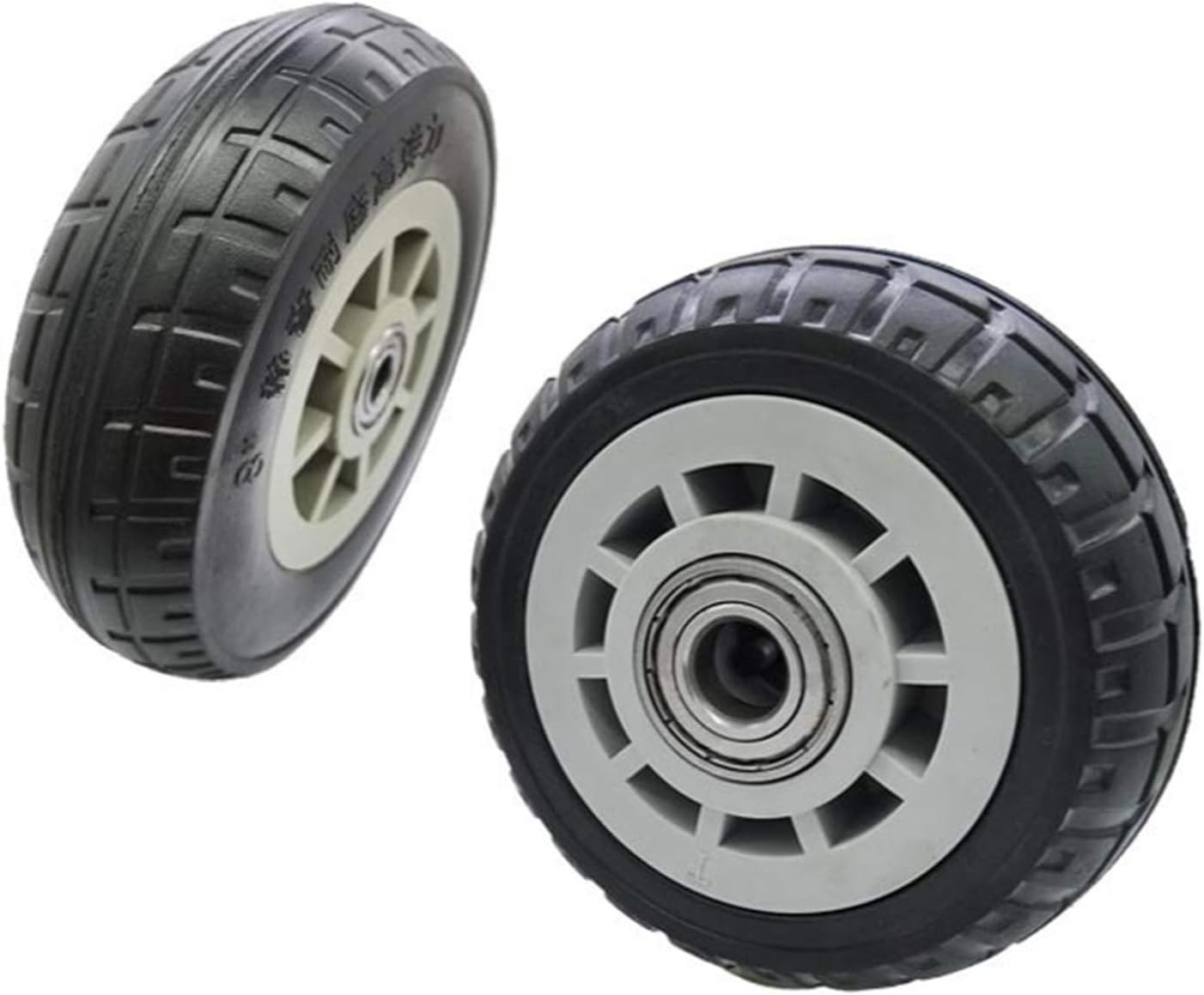 Caster Wheels Replacement Heavy Silent Casters 6 Inch High Elastic