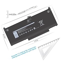 7400 E7400 MXV9V Battery for Dell Latitude 5300