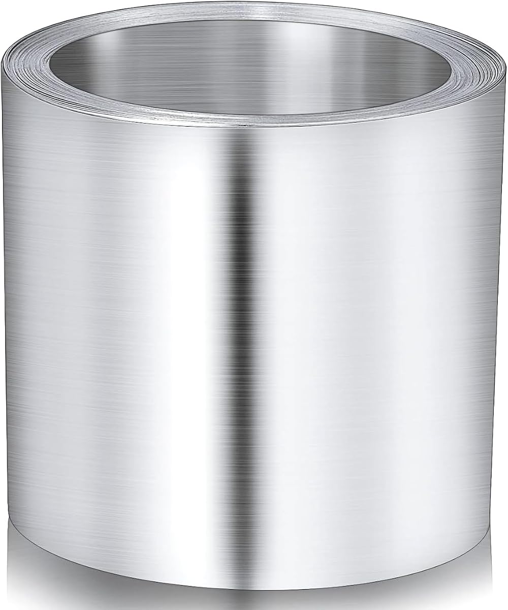 Young Wolf 99.99% Pure Zinc Zn Sheet Plate Roll 10m x 20cm x 1mm Thick Science