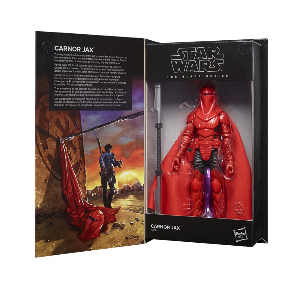 Star Wars The Black Series Carnor Jax 15-cm-scale Lucasfilm 50th Anniversary Crimson Empire Action Figure