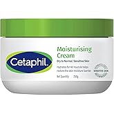 Cetaphil Moisturizing Cream, Face &amp; Body, Sensitive Dry Skin, 8.8oz | Fragrance-Free, Non-Comedogenic, Non-Greasy, Hydrates Very Dry Sensitive Skin, Dermatologist Recommended, Face And Body Use