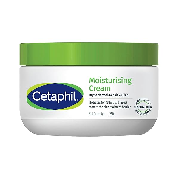 CETAPHIL FACE & BODY MOISTURIZER, HYDRATING MOISTURIZING CREAM FOR DRY TO VERY DRY, SENSITIVE SKIN, NEW 8.8 OZ, FRAGRANCE FREE, NON-COMEDOGENIC, NON-GREASY (PACKAGING MAY VARY)