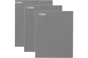 TKCBCD 1.2mm 15"x11.8"Non Asbestos Gaskets Materials Sheet Set – High Temp Gasket Material for DIY Exhaust Gasket Maker, Engine Gaskets, Oil Diesel Gasoline Seal Repair 3 Pack