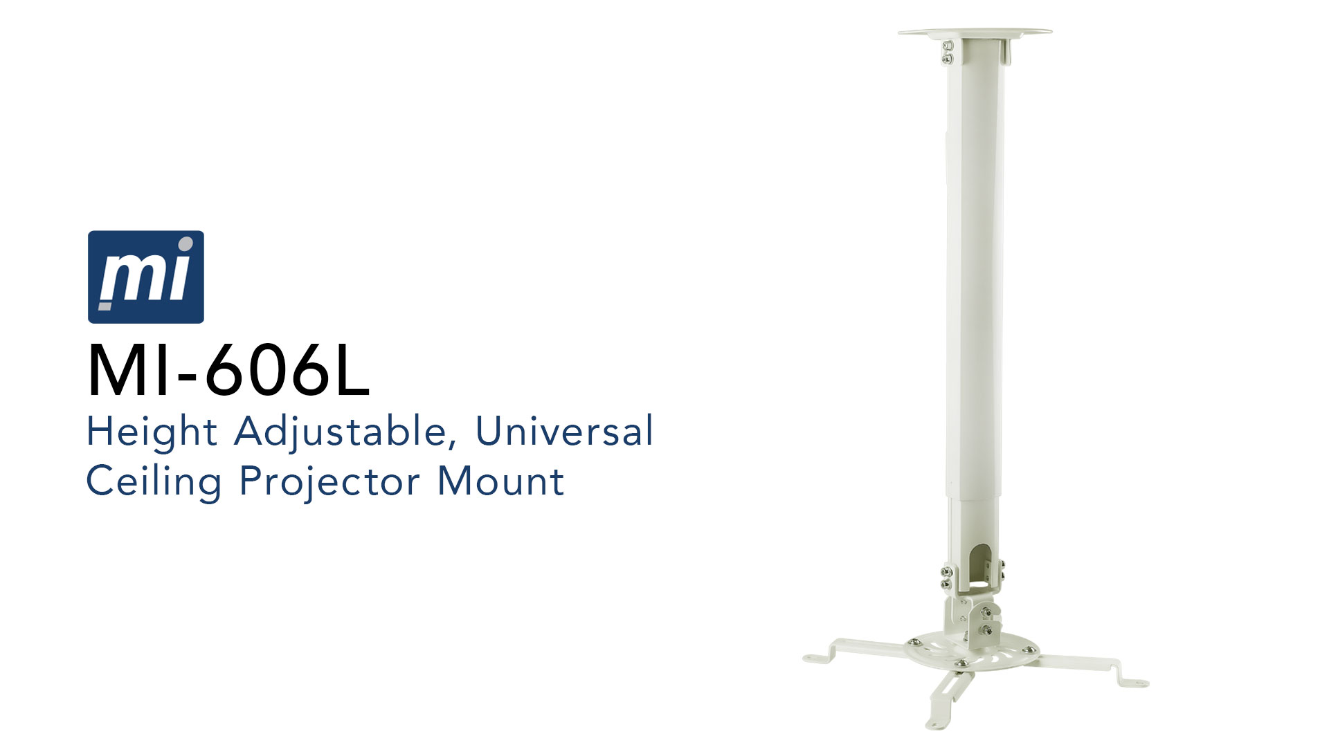 MOUNT-INDEMO(ポール)×3本120㎝ Kanto CM600W Telescoping TV Ceiling Mount | Kanto Mounts
