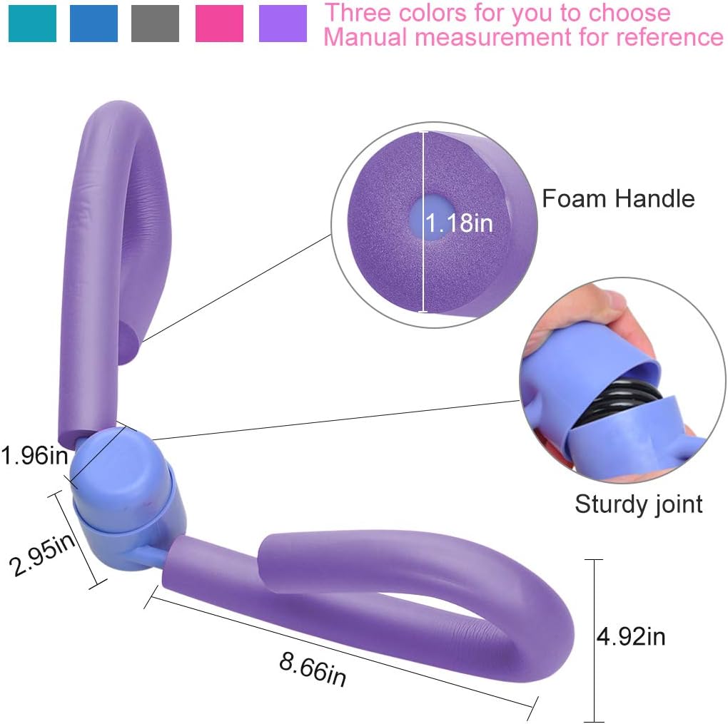 COVVY Thigh Master Thigh Workout Exerciser Thigh Toner Thigh Trimmer Butt/Leg/Arm/Chest Toner, Bodybuilding Fitness Weight Loss Slimming Home Gym Trainer Equipment : Sports & Outdoors