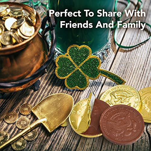 R.M. Palmer Milk Chocolate Gold Coin Half Dollars (5 LB Bulk Bag), Fun