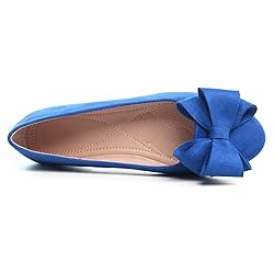 Hee grand Bowknot Flats for Women Classic Round Toe