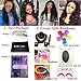 QTHAIR 10A Peruvian Virgin Hair Loose Deep Wave Human Hair 100% Unprocessed Peruvian Loose Deep Wave Virgin Hair Weave Natural Black Color Human Hair Bundles