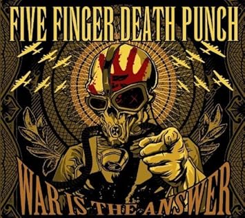 War Is The Answer Deluxe Edition Cd Dvd Deluxe Edition Edition By Five Finger Death Punch 2009 Audio Cd Amazon Com Music