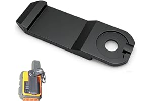 Lightweight Clip Holder for Garmin inReach Mini/inReach Mini 2 Portable Device Clip, with Lanyard Attachment and Hex Screw