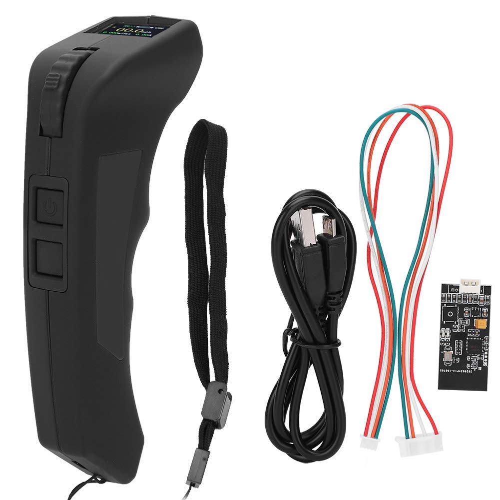 Electric Remote Controller, 2.4Ghz VX2 Wireless Remote and Receiver with Streamlined Designed and Anti‑slip Wrist Strap for DIY Electric Skate Board