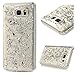 Galaxy Note 5 Case- MOLLYCOOCLE Colorful Bling Glitter Spark Shell inner Design Soft TPU Bumper Full Edge Protection Scratch Resistant Protective Clear Ultra Cover for Samsung Galaxy Note 5 -Silver
