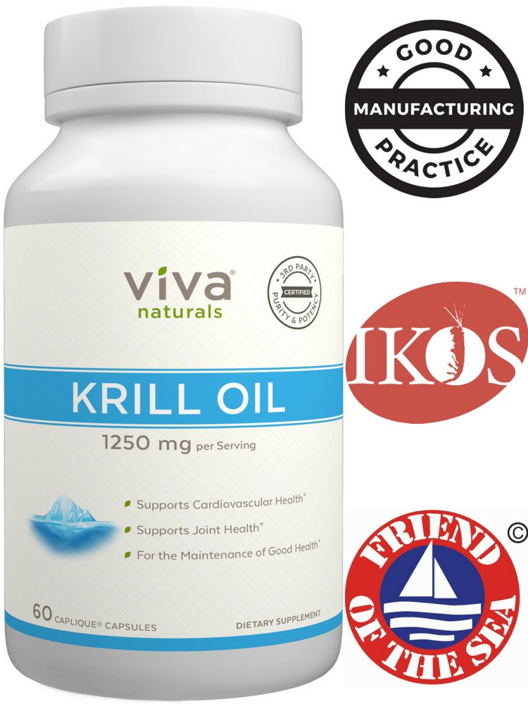 Viva Naturals Premium Astaxanthin 4mg, 120 Softgels Health