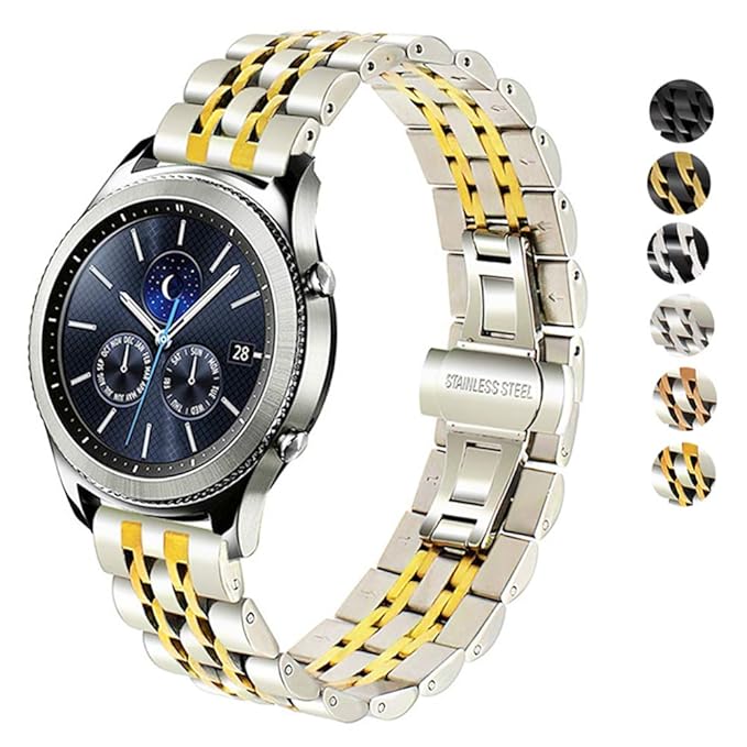 DEALELE Band Compatible para Samsung Gear S3 Frontier/Classic ...