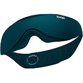 Loop Eclipse Sleep Mask &ndash; Premium Light-Blocking Eye Mask for Sleep | For Travel, Napping &amp; Side Sleepers. Deeper Darkness for Easier Rest. Face-Hugging Fit with Eyelash Clearance