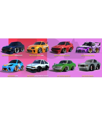 CarTuned 1:64 Series 1 JDM Tuners Assortment - M & J Toys Inc. Die-Cast
