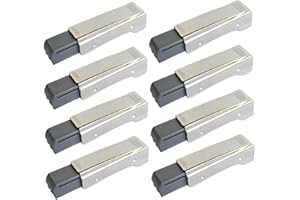 Soft Close Hinges for Cabinet Doors, 8Pcs Slow Close Cabinet Hinges Smooth Soft Hinge Clip Top Retrofitting Attachment for Do