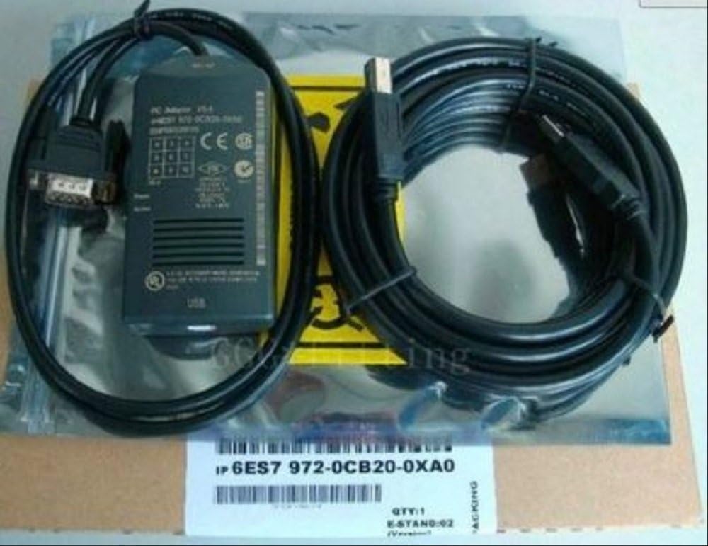 YVZOTCK ® Enhanced USB/MPI Programming Cable for Siemens S7-200/300/400 PLC,MPI/PPI/DP Profibus Win7 64 6ES7 972-0CB20-0XA0 TIA V13