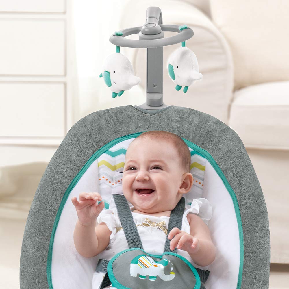 mastela fold up baby rocker