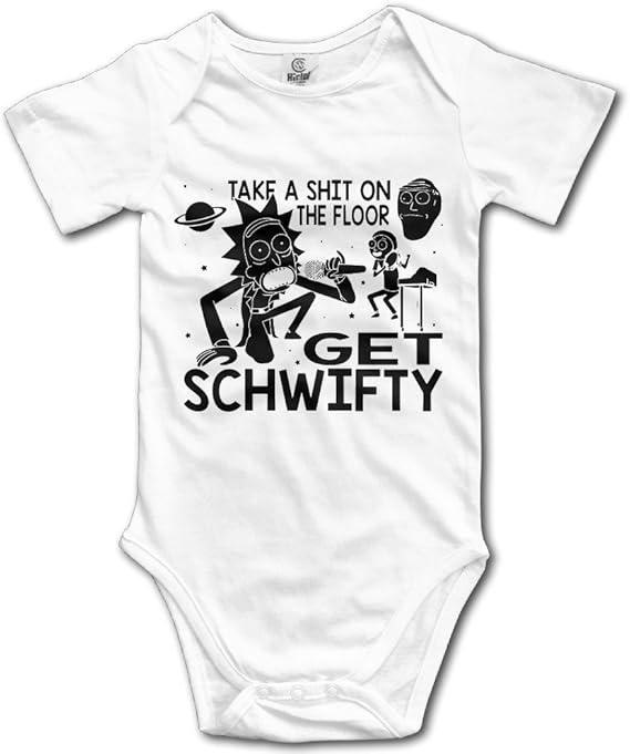 rick and morty baby stuff