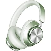 Wentronic Y03 Bluetooth Headphones Wireless Active Noise Cancelling Over Ear Headphones 48 Hours Playtime High Sound Quality 6 EQ Music Mode Headphones with Soft Ear Cushion - Green
