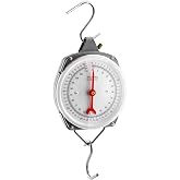 QWORK Precision Hanging Scale, 110lbs / 50kg Capacity, Dual Unit, Heavy Duty