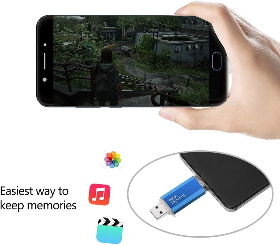 USB C Memory Stick 32gb, 2 in 1 Type C Flash Drive 32 GB USB Key Portable Otg Pendrive 32gb for Tablets New Macbook - Image 5