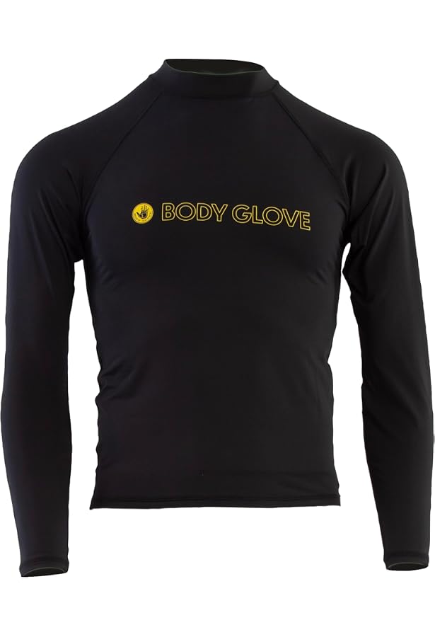 Body Glove Men's Performance Long Sleeve Shirt – Loose Fit, UPF Protection, Moisture Wicking