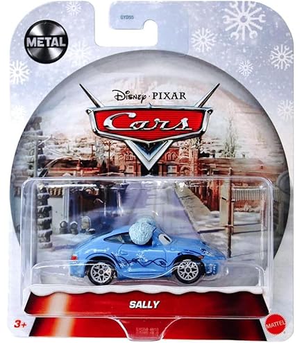 Amazon.com: Disney Pixar Cars Snow Day Sally Die-Cast Vehicle
