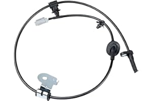 Ruizure Front Left ABS Wheel Speed Sensor Driver Side Fit for 2014-2018 Subaru Forester, 2013-2015 Subaru Impreza, 2016-2017 Subaru Crosstrek, ALS2520, 1pc, SS00052-SS00053