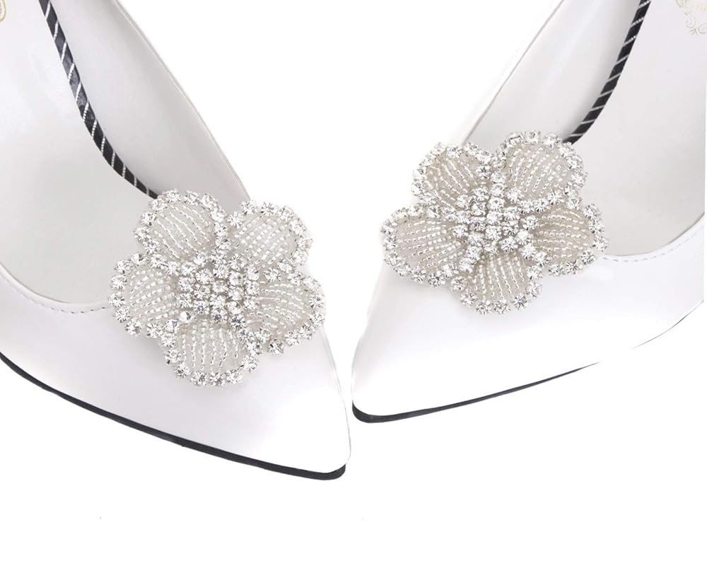 rhinestone shoe clips wedding
