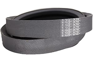 LTACOOL Chipper Shredder Drive 2 Band V Belt 1 1/2" x 76" Compatible with Vermeer 154537-001 BC 600XL