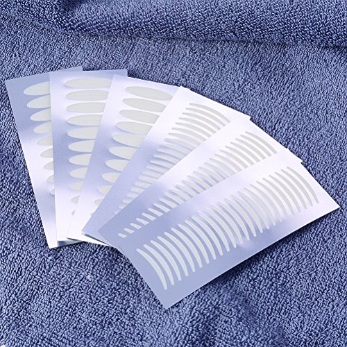 240 Pairs Invisible Double Eyelid Tape Self-Adhesive Double Eyelid Stickers - Clear and Waterproof Fiber (Slim + Wide)