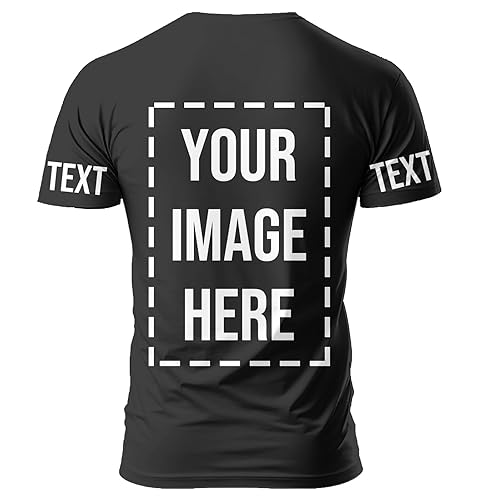 Custom T Shirts for Men Women Custom Tshirts Personalized T Shirts