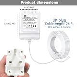 LIANSUM 24V 500mA C Wire Adapter for Smart Thermostats Doorbells Nest Ring view 4